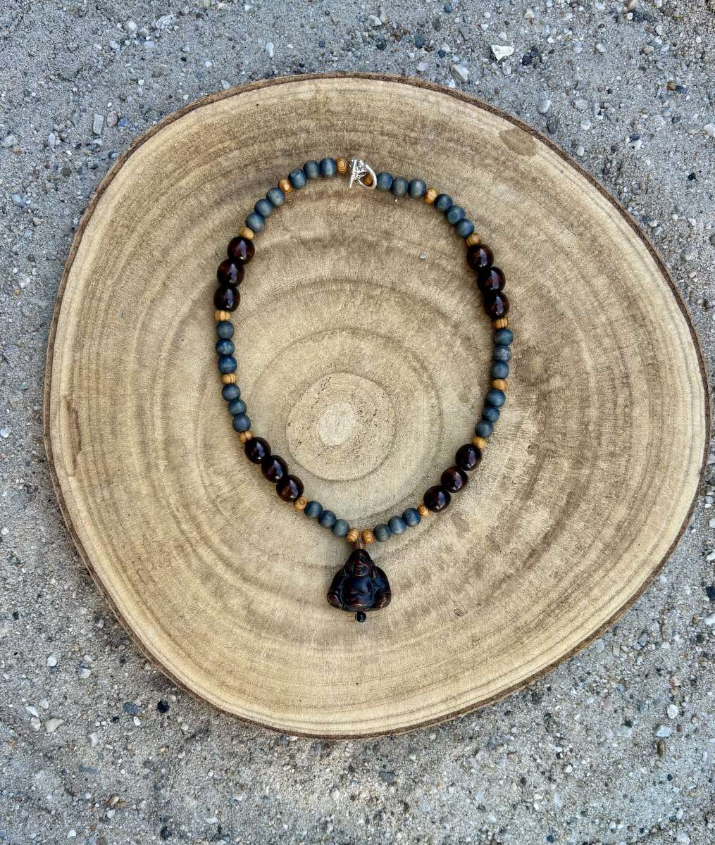 Herenketting met Bruine boeddha