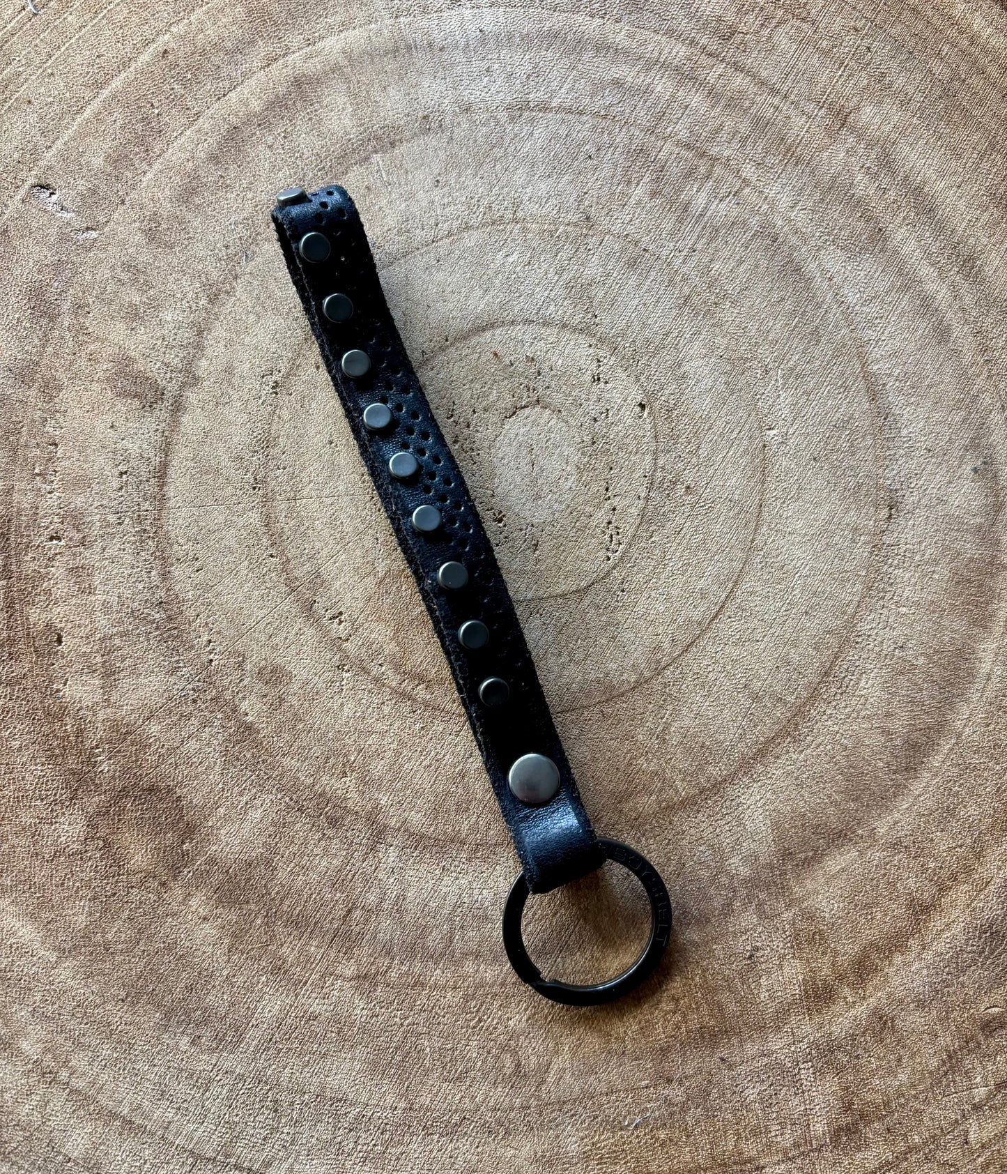 Leren sleutelhangers Medium