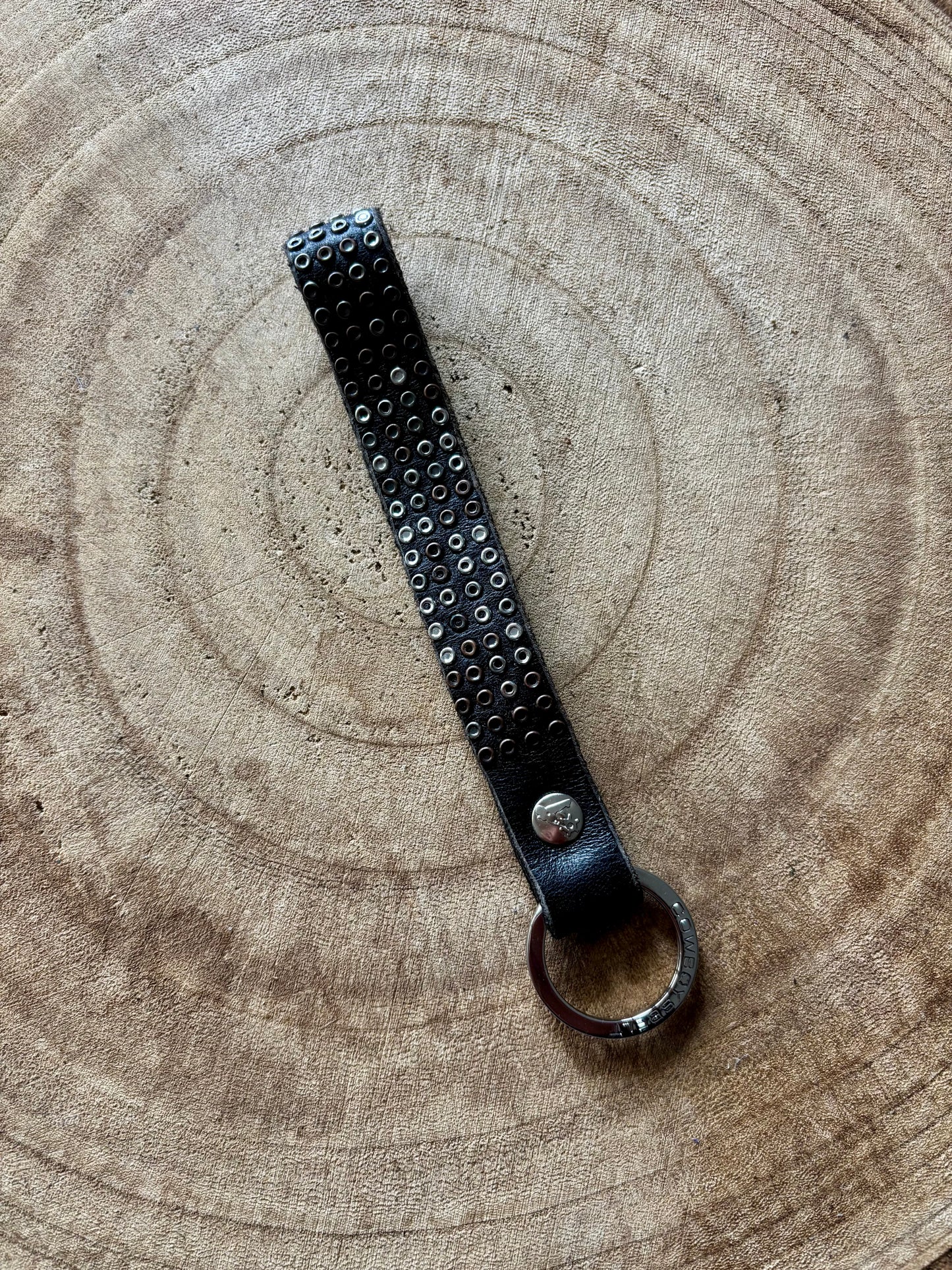 Leren sleutehanger Large