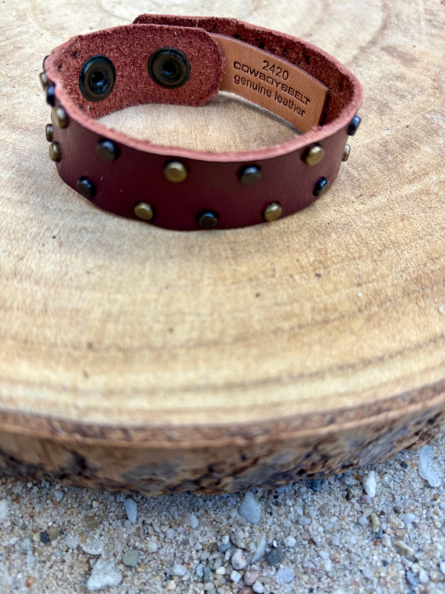 Leren armbanden diverse 20 cm lengte