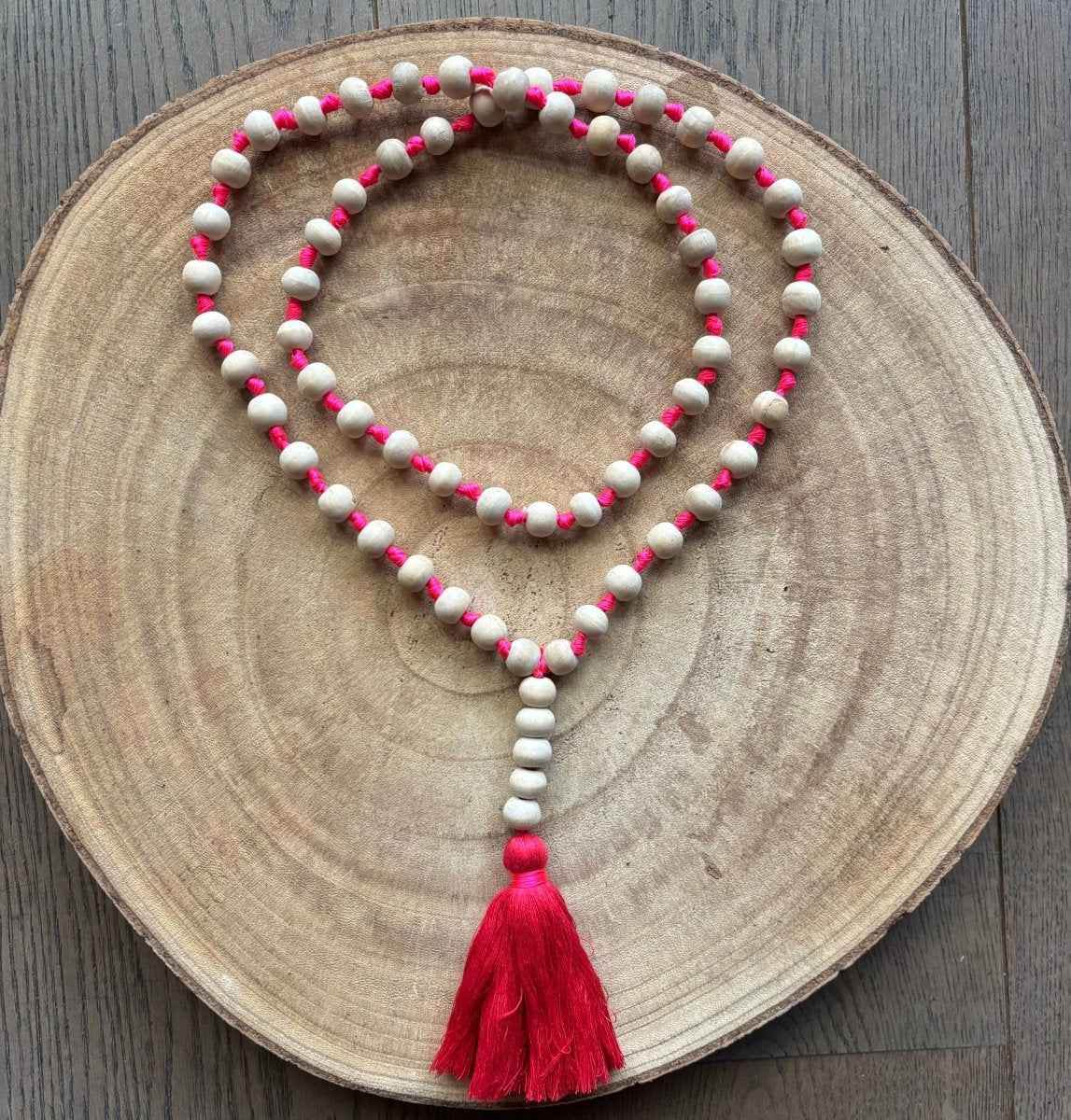 Damesketting met Fuchsia Roze kwast - SEsonique