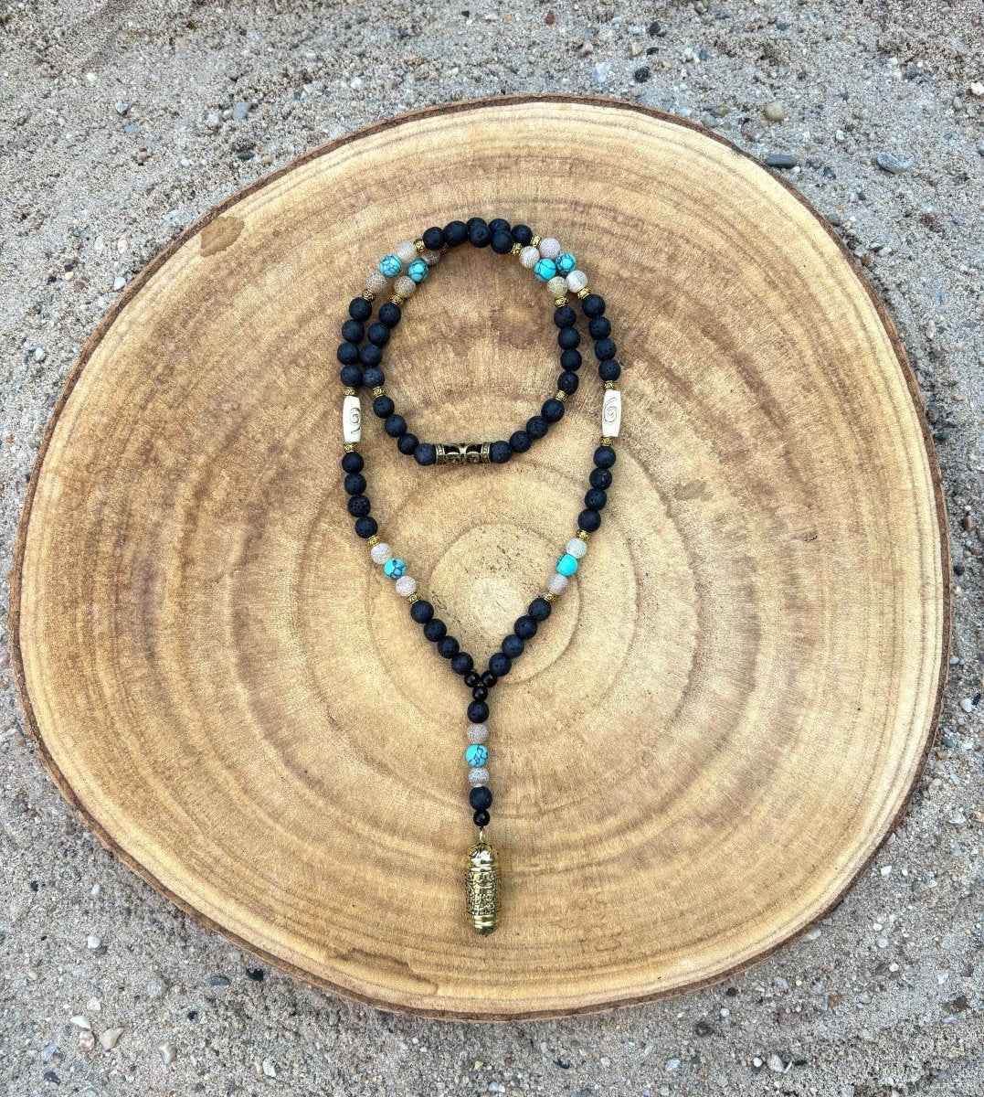 Herenketting met goudkleurige buis - SEsonique