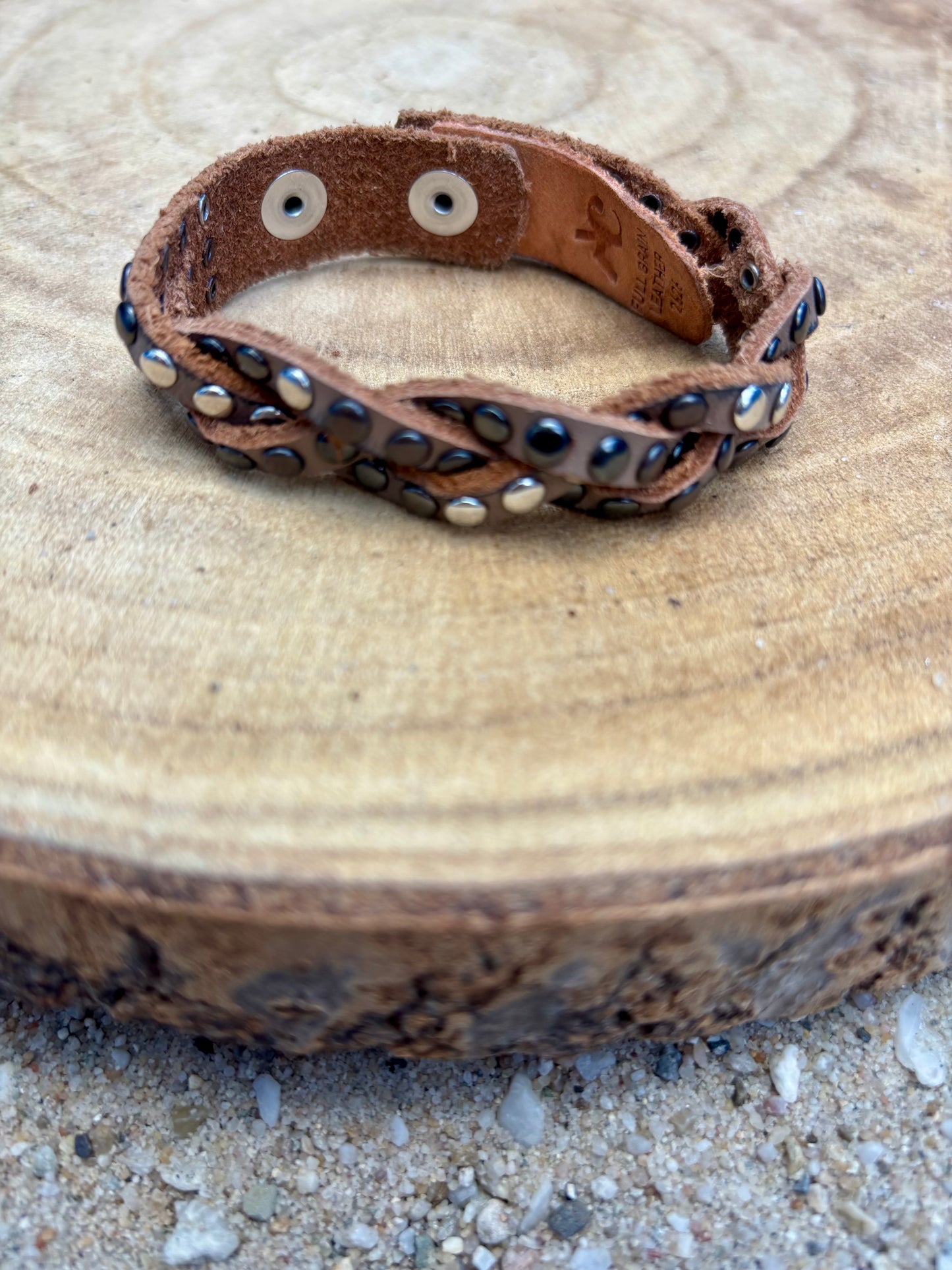 Leren armbanden diverse 20 cm lengte