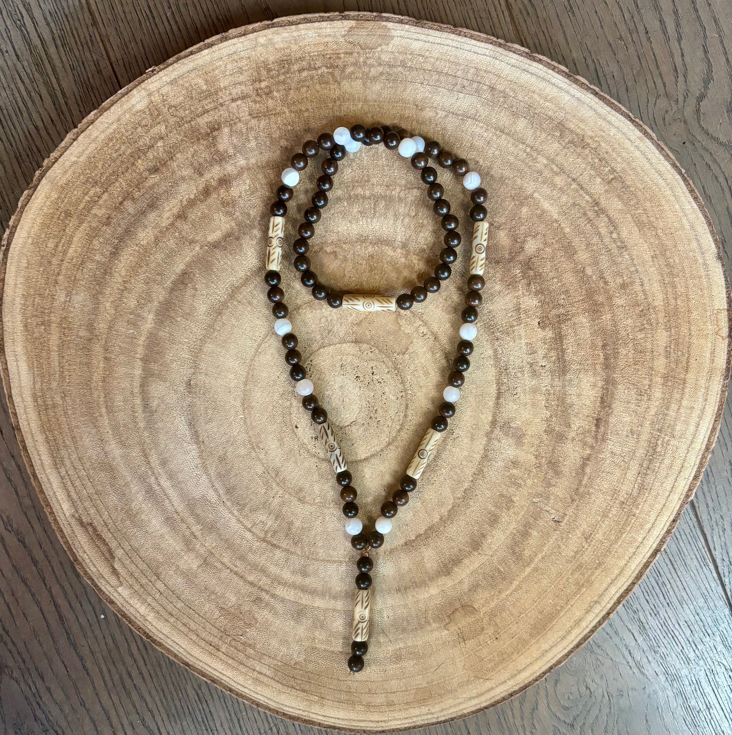 Herenketting met Careved Bone