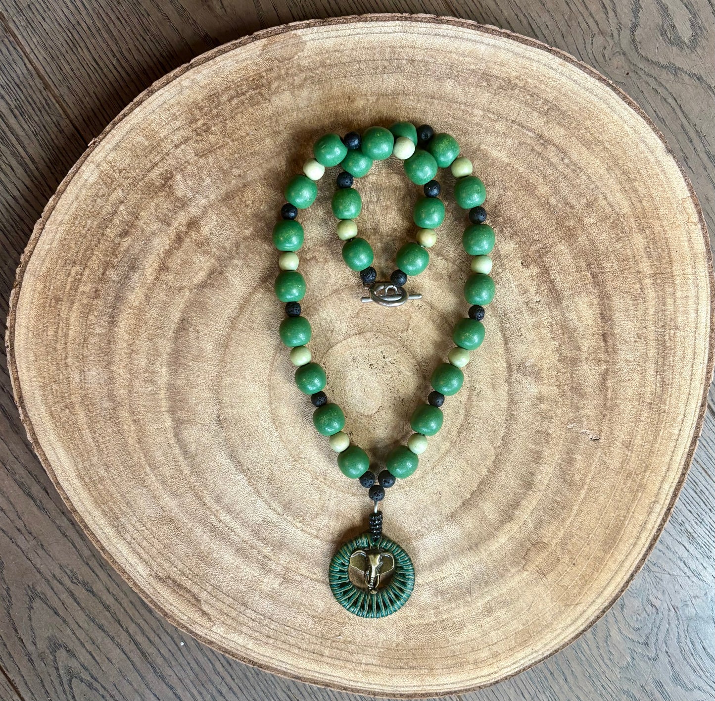 Herenketting met olifant hanger